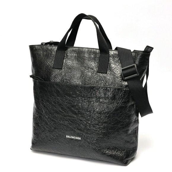 Balenciaga Explorer Black Leather shoulder - Picture 1 of 9